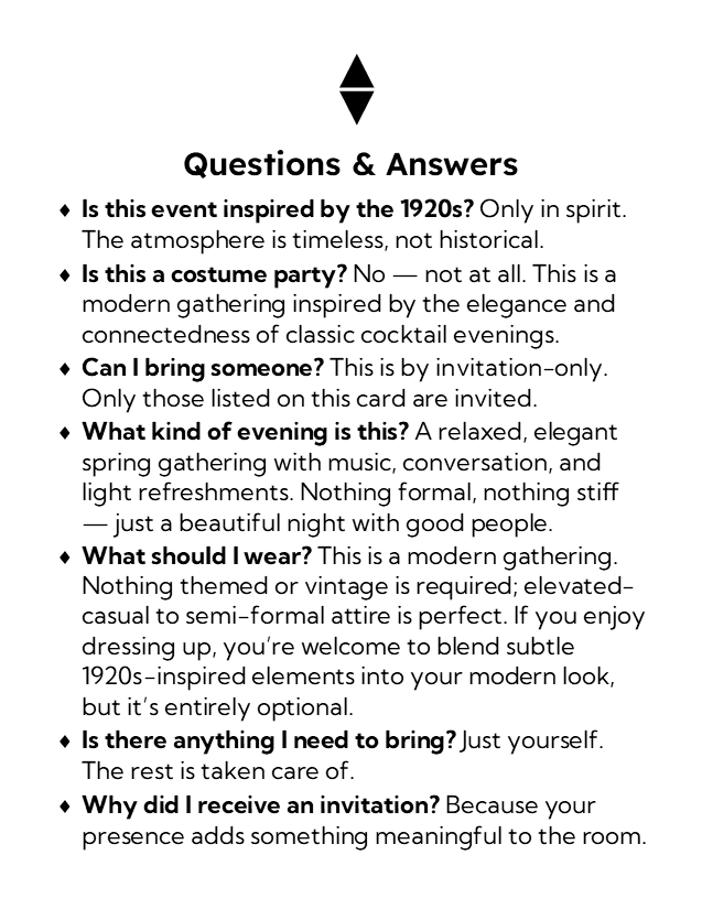 Q&As